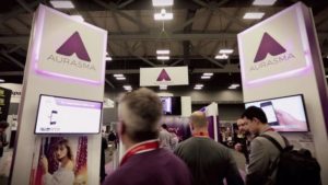 Aurasma's Booth at South by Southwest (SXSW) 2015.