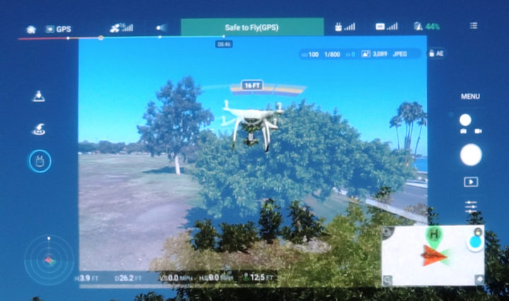 Epson Moverio Smart Glasses provide an augmented reality view for drone pilots.