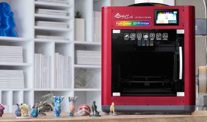 The da Vinci Color - a 3D color printer, from XYZprinting.