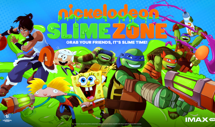 Nickelodeon SlimeZone BannerImage Credit: IMAX VR