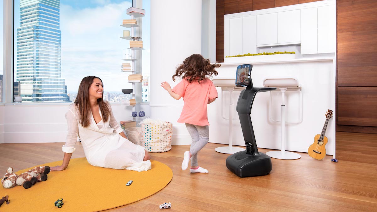 The tēmi robot is ready to be part of the home experience.